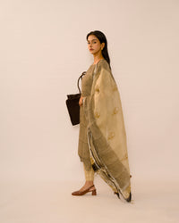 Dune Checks Jaipur Linen Kurta suit Set